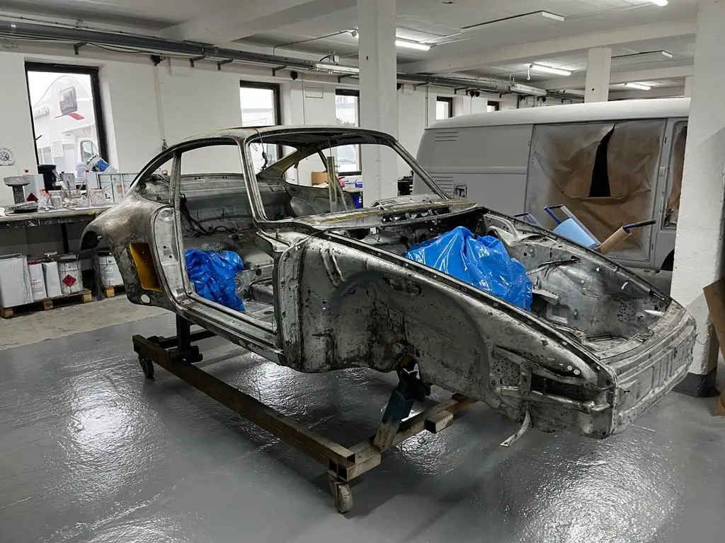 Porsche 911 G Turbo 1980 Restaurierung vor der Restaurierung